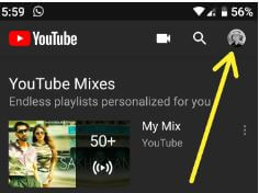 كيفية تغيير السمة / الوضع الداكن على YouTube Android