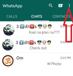 كيفية تمكين إخطارات الأمان WhatsApp Android