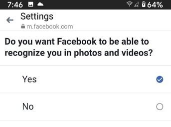 كيفية إيقاف تشغيل التعرف على الوجوه على Facebook على أجهزة Android