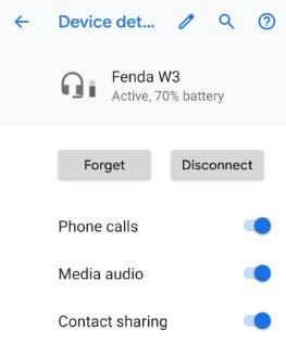 قم بإجراء مكالمة هاتفية باستخدام مكبر صوت F&D Bluetooth على نظام Android