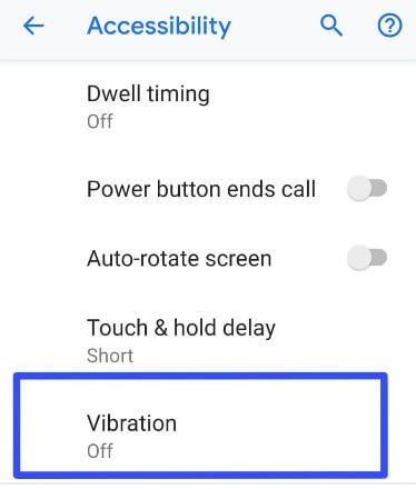 كيفية إيقاف تشغيل الاهتزاز في Pixel 4 XL ، 4 ، 3 XL ، 3 ، 3a XL ، 3a ، 2 XL ، Pixel XL: Android 10