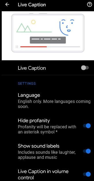 كيفية تمكين Live Caption Pixel 4 و Pixel 4 XL